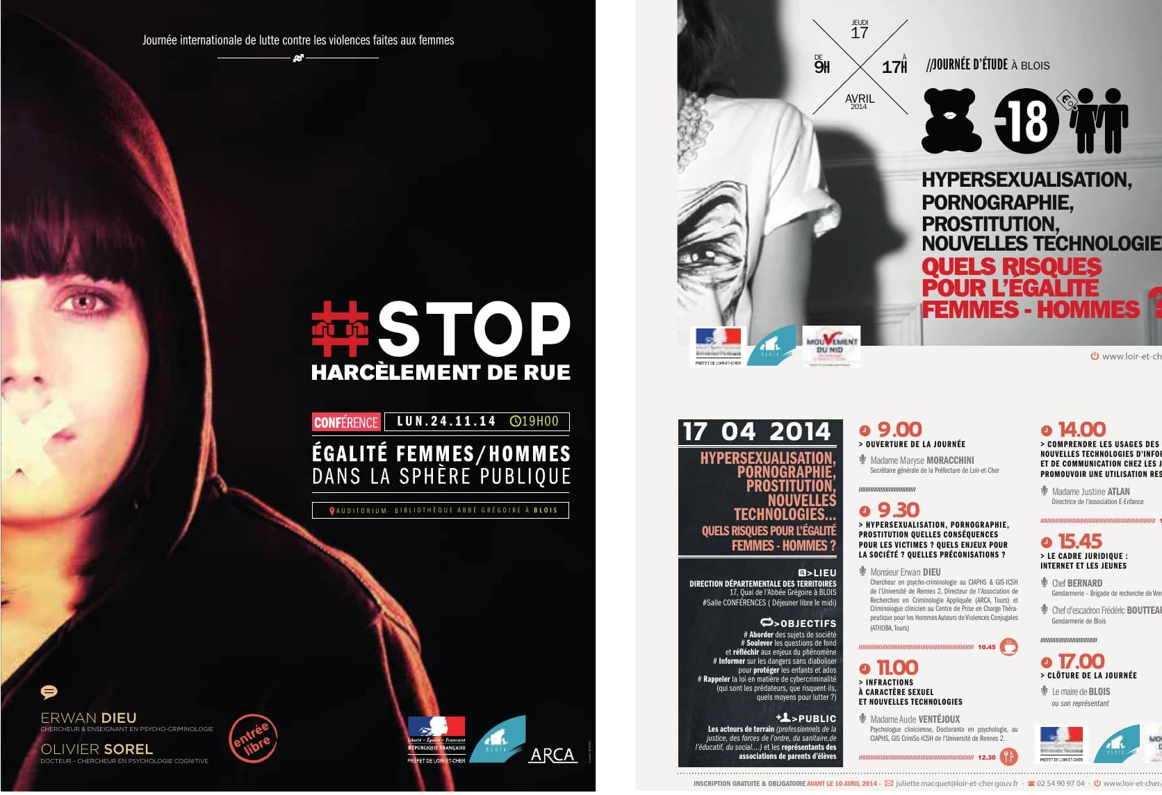 Harcèlement et prévention : affiche et programme