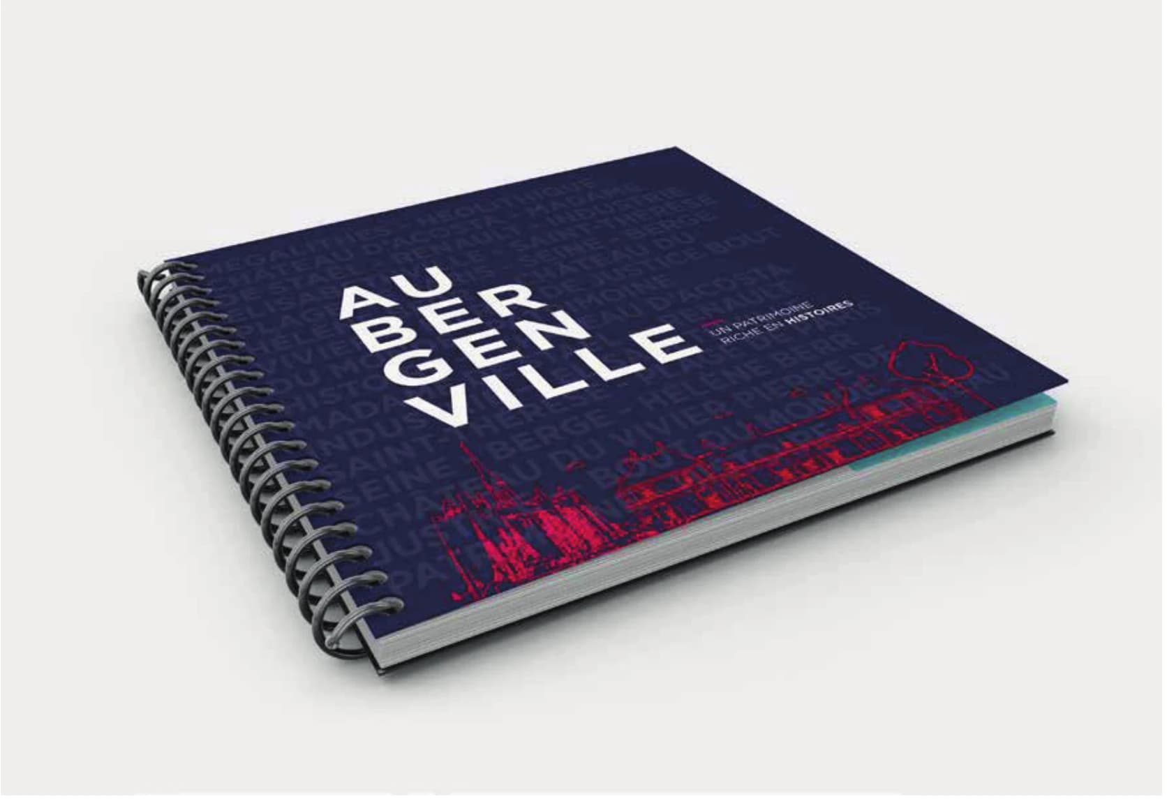 Aubergenville : couverture de la brochure patrimoniale