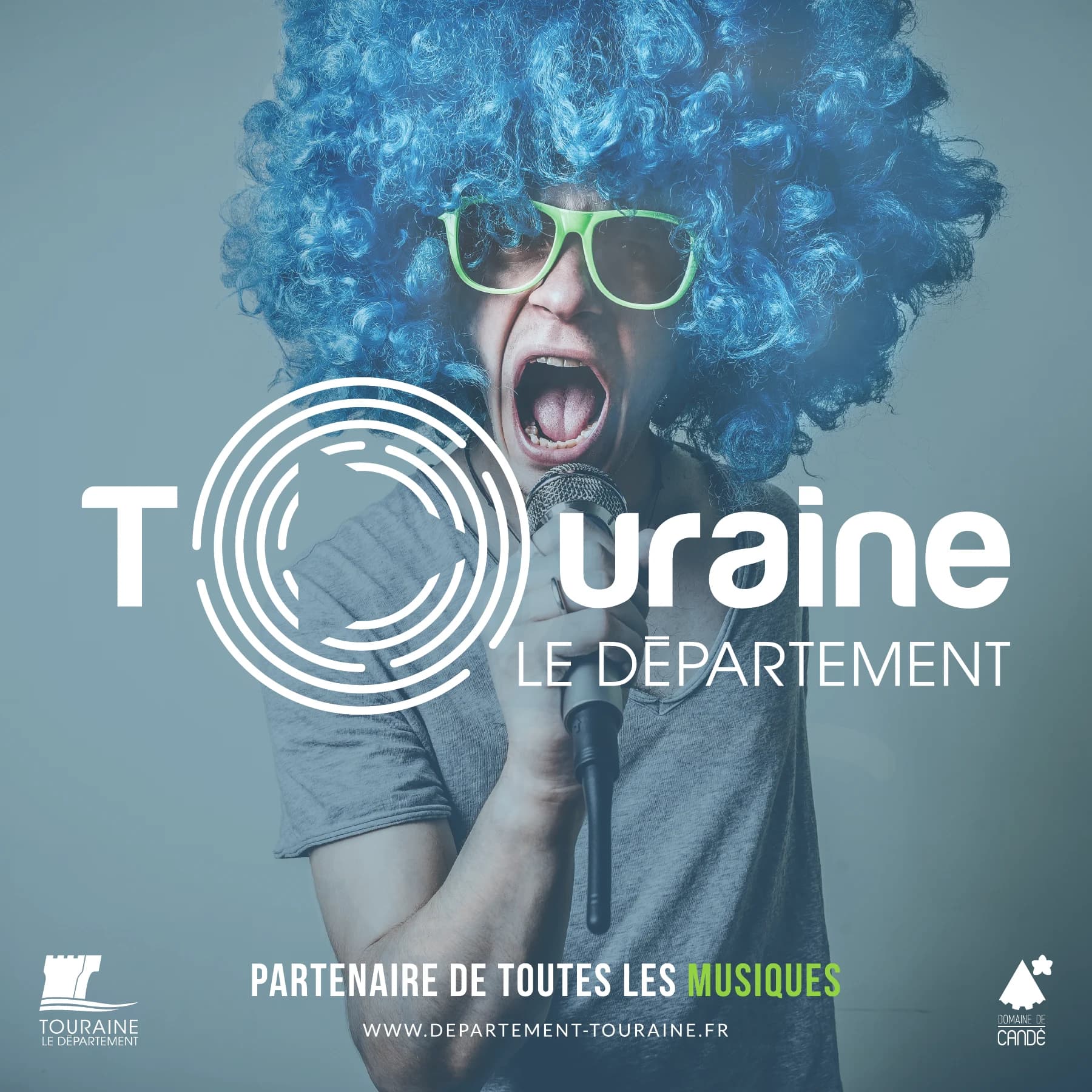 Touraine : proposition de sticker culturel, variante 1