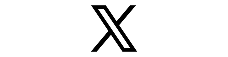 Logo X (anciennement Twitter)